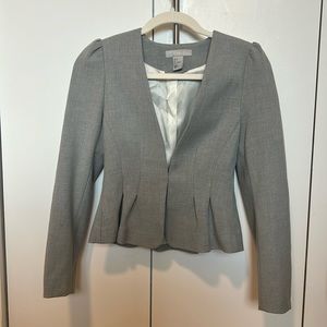 H&M peplum blazer